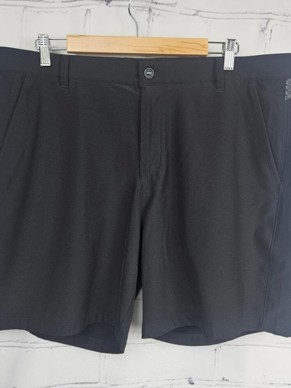 PUMA Black Athletic Shorts Mens 38 Unisex Comfortable Fit Golf Sporty Outdoors